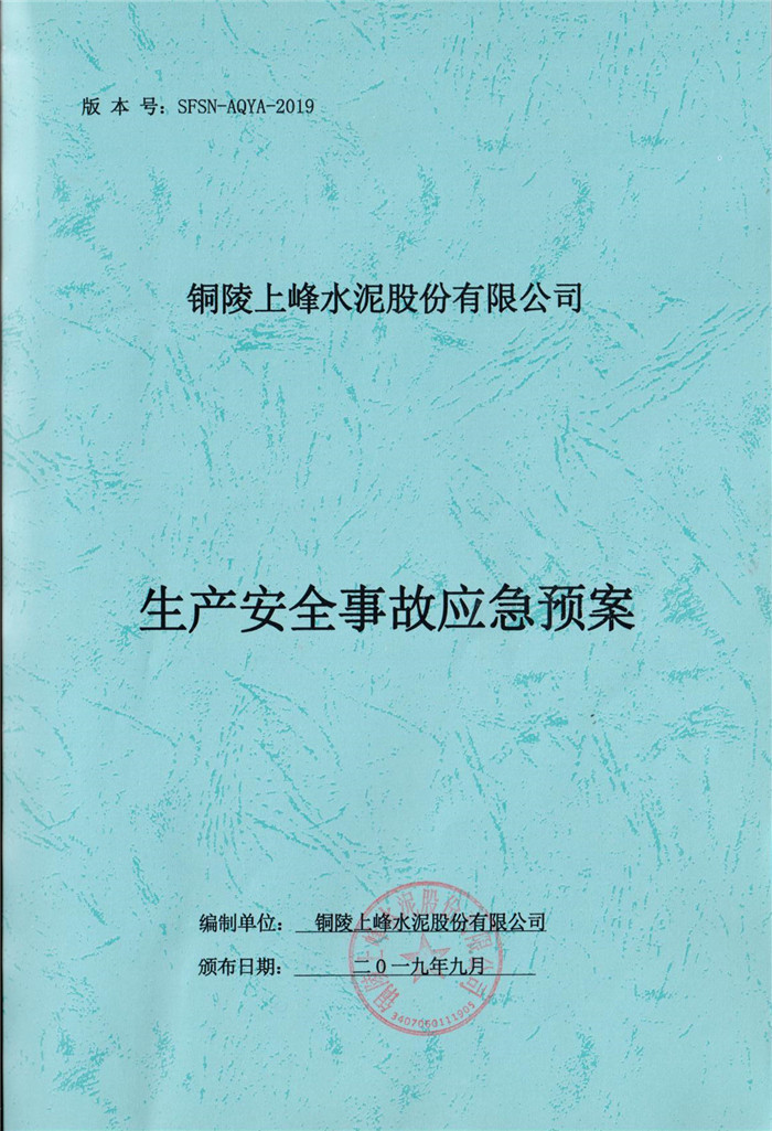 2019年铜陵上峰水泥股份有限公司生产安全事故应急预案.jpg